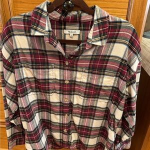 Madewell Flannel Shirt Size M